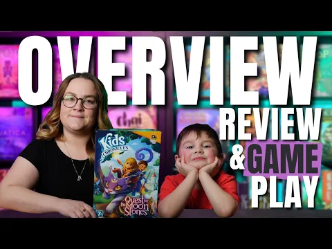 Kids Chronicles: Quest for the Moon Stones | Board Game Overview, Review & Playthrough