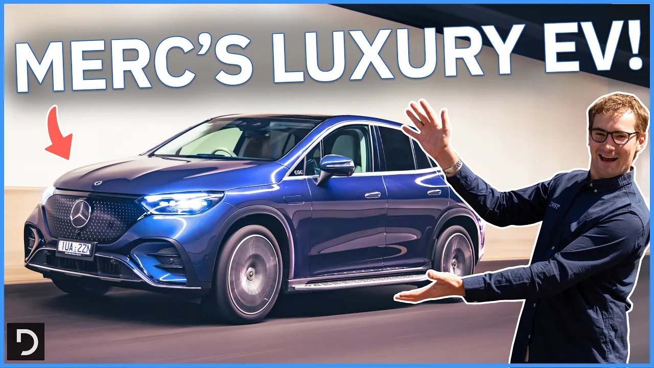 Mercedes-Benz EQE 2023 Luxurious Midsize SUV | Worth The Big Price Tag? | Drive.com.au