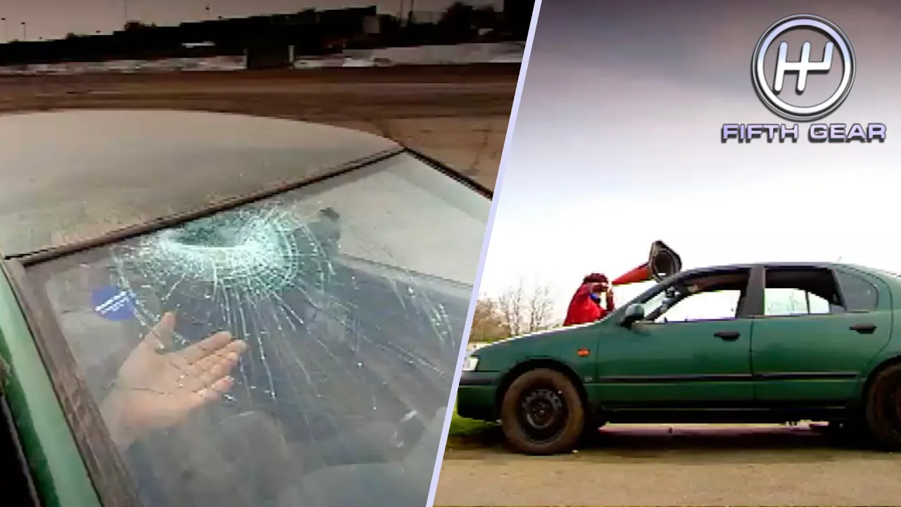How much punishment can your windscreen take? | Fifth Gear