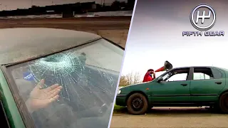 How much punishment can your windscreen take? | Fifth Gear