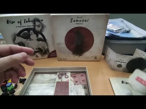 Small Samurai Empires: Rise of Tokugawa - unboxing