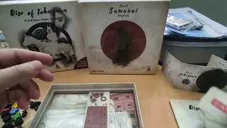 Small Samurai Empires: Rise of Tokugawa - unboxing
