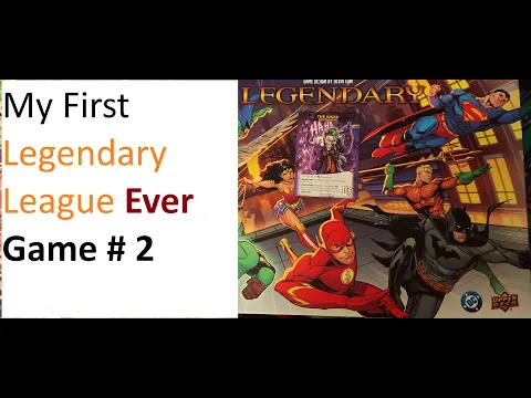 DC Legendary | My First Legendary League Game 2 | Solo Playthrough