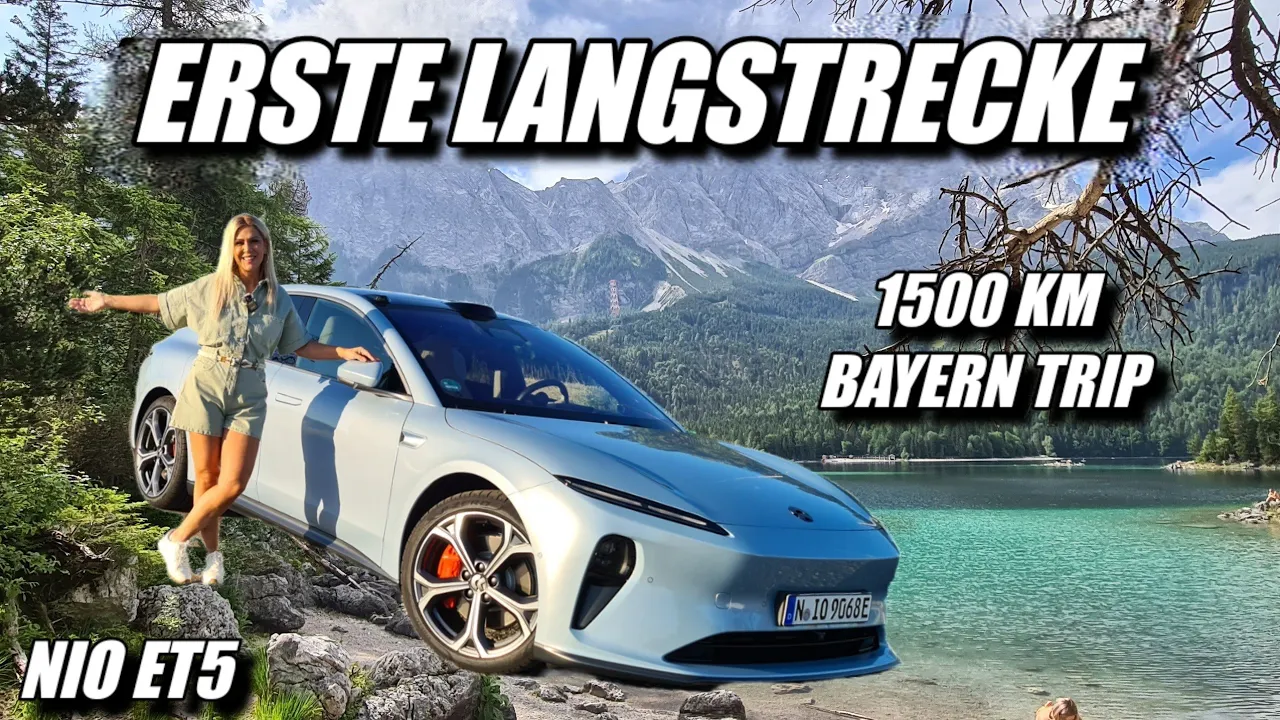 Erste Langstrecke im E Auto Nio ET5 Viel Luxus wenig Schwächen #elektroauto #roadtrip