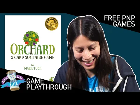 Orchard: A 9 card solitaire game | Teach & Playthrough