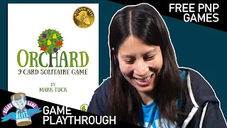 Orchard: A 9 card solitaire game | Teach & Playthrough