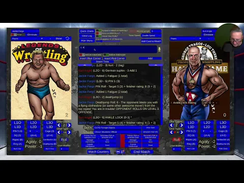 200 Hollywood Elite Wrestling Filsinger Games Legends of Wrestling Tabletop Solo play Wrestling rpg