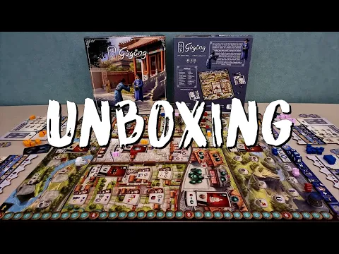 Gùgōng - Kutu Oyunu Açılımı Falan - ASMR Board Game Unboxing