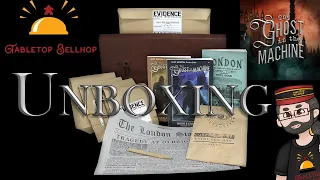 Spoiler Free Unboxing The Ghost In The Machine, a Post Mortem tabletop investigation game
