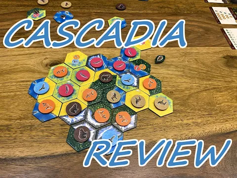 Review of Cascadia - a great family game!