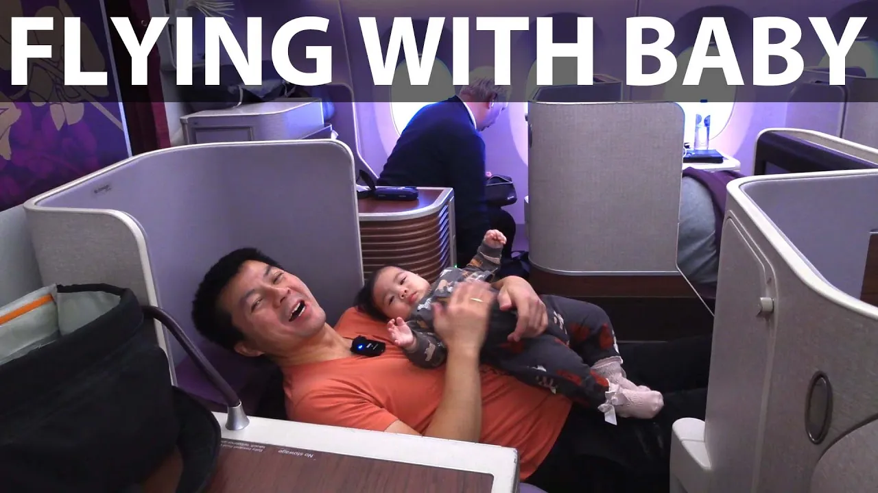 Traveling from Oslo to Chiang Mai with 6 month baby in Thai Airways Airbus A350-900