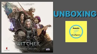 The Witcher: Path of Destiny (with Stretch Goals Box and Geralt on Roach) - UNBOXING