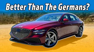 The 2022 Genesis G80 Sport Takes On BMW And Mercedes