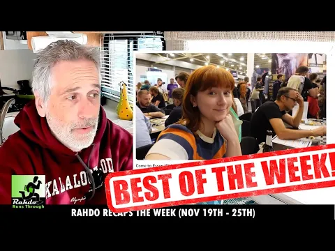 Martin Wallace's best game gets better! | Convention reports! | Rahdo Recaps the Week (Nov 19-25)