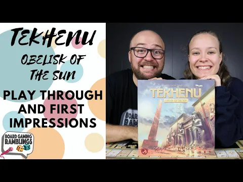 Tekhenu Play Through and First Impressions