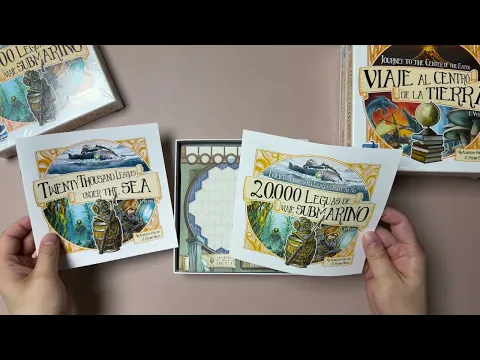 20,000 Leagues Under the Sea – Board Game Unboxing & Component Overview