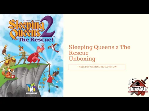 Sleeping Queens 2 The Rescue Board Game Unboxing