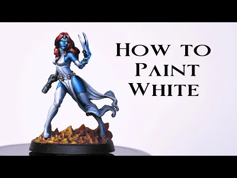 How to paint white - Marvel Zombies Mystique