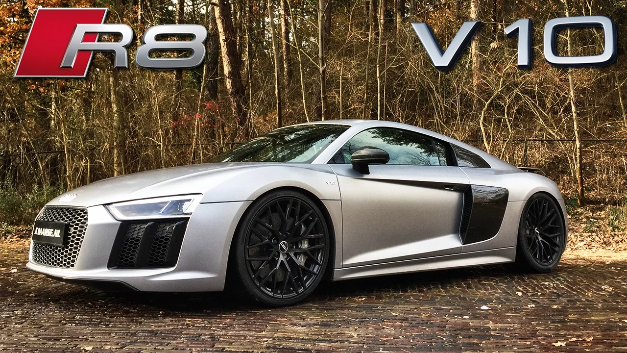 Audi R8 V10 Plus Review by AutoTopNL (English Subtitles)