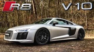 Audi R8 V10 Plus Review by AutoTopNL (English Subtitles)