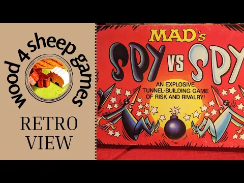 SPY VS SPY - an explosive board game rivalry - 1986 Milton Bradley #spyvsspy #boardgamereviews ๐ฃ๐ฅ๐ฅ๐ฅ