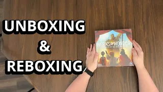 Architects of the West Kingdom: Works of Wonder Expansion - What's In the Box? Unboxing & Reboxing