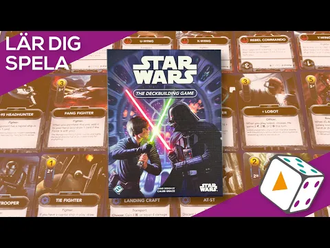 Lär dig spela Star Wars: The Deckbuildning Game!
