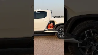 Why buy a campervan when you can sleep in the Rivian R1T? 😅 #rivian #supercars #cars