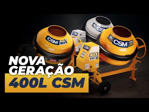 Betoneira 400L 1 Traço Max Mono 220V CSM