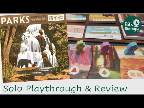 PARKS Solo Playthrough and Review | Bits & Biology
