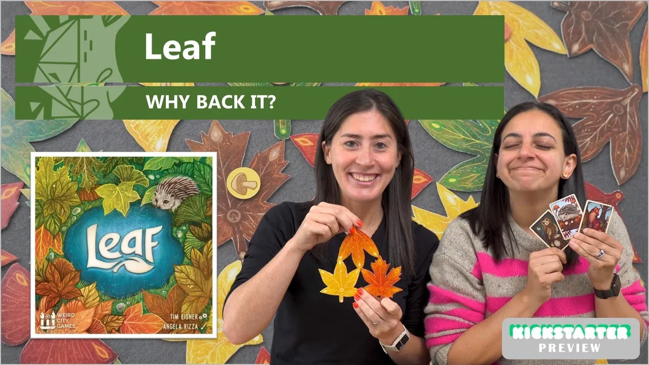 Leaf ~ Joined at the Tip 🍁🍂 | Kickstarter Board Game Preview