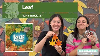 Leaf ~ Joined at the Tip 🍁🍂 | Kickstarter Board Game Preview