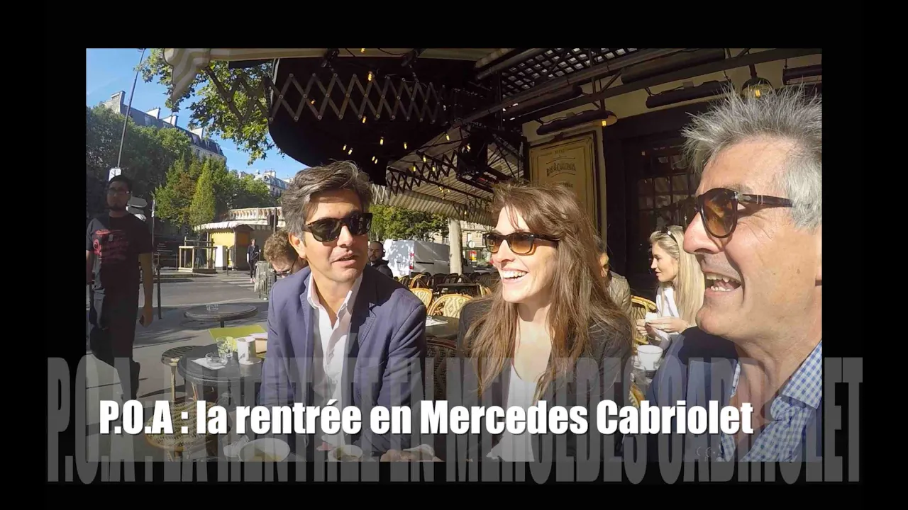 Mercedes Classe E cabriolet : la pré-rentrée de POA (1/2)