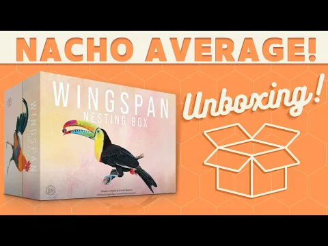 Wingspan Asia + Nesting Box - Unboxing!