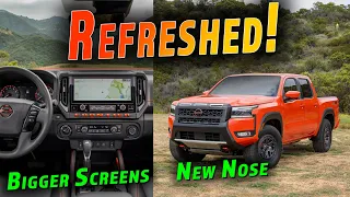 2025 Nissan Frontier First Look | Bigger LCD, More Towing, Still Has A V6!