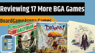 Reviewing 17 BoardGameArena Games Round 4 - Maracaibo, Saint Petersburg, Mexica & More!!!