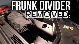 Mach-E Frunk Divider Removal (HOW-TO)