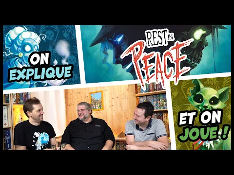 On explique et on joue à Rest In Peace avec l'auteur, Fabien Gridel