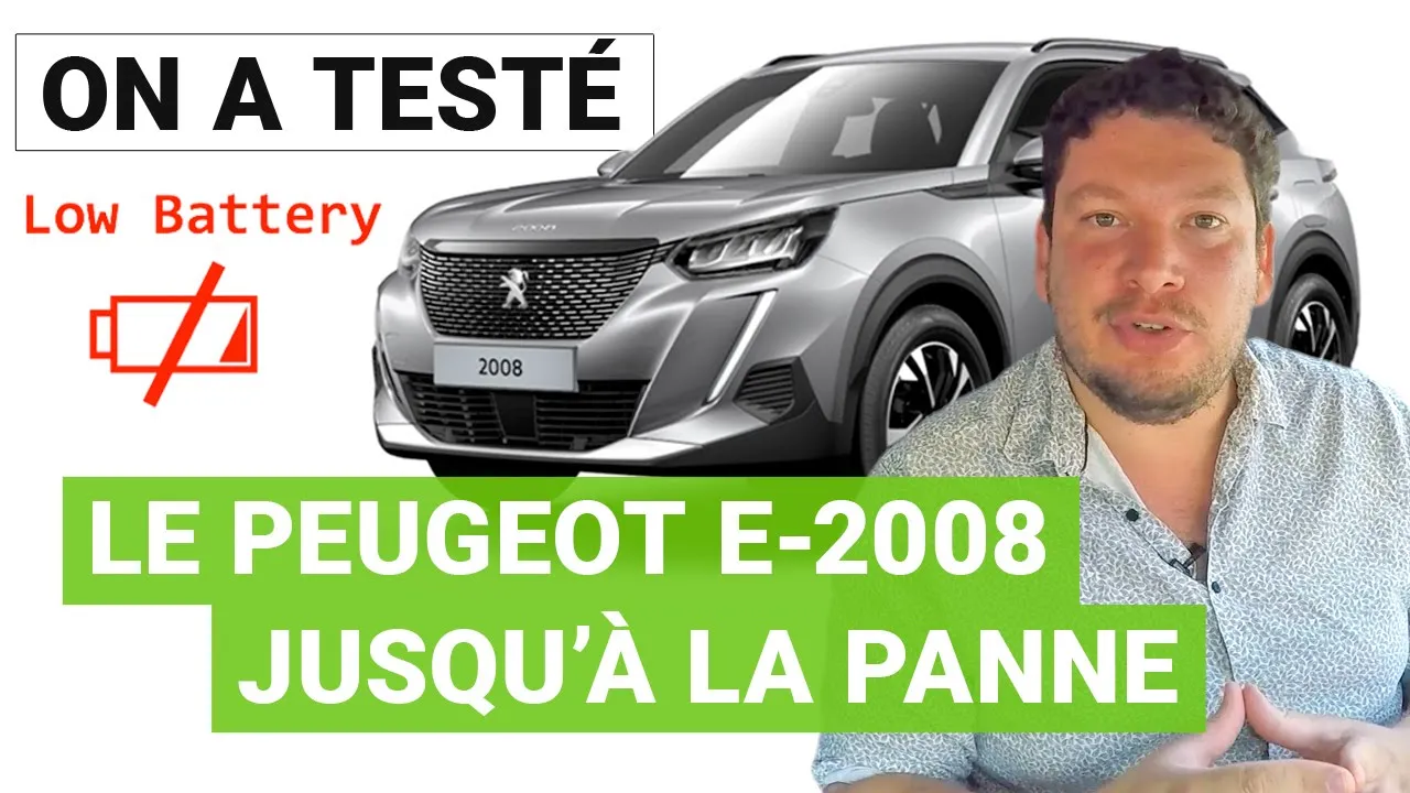 Jusqu'où peut aller le PEUGEOT e-2008 avec une seule charge ?