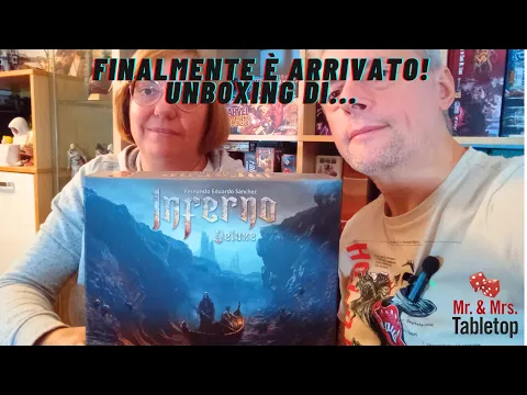 Inferno - Deluxe Edition: Unboxing della versione Gamefound
