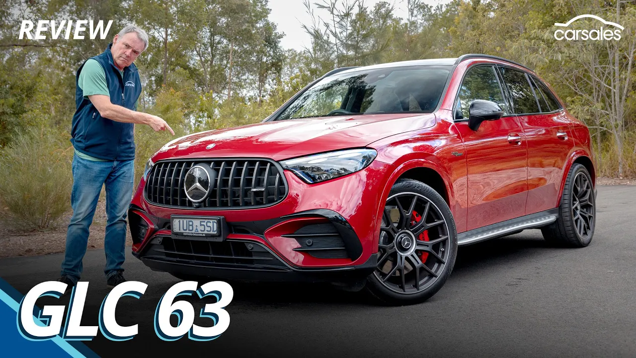 2024 Mercedes-AMG GLC 63 Review | Mid-size luxury SUV swaps big V8 for mega PHEV power