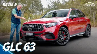2024 Mercedes-AMG GLC 63 Review | Mid-size luxury SUV swaps big V8 for mega PHEV power