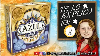 Azul Duel en 9 minutos [Juego de Mesa / Cómo se Juega / JcK / Asmodee]