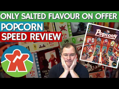 Popcorn - Board Game Review - Only Salted Flavour On Offer