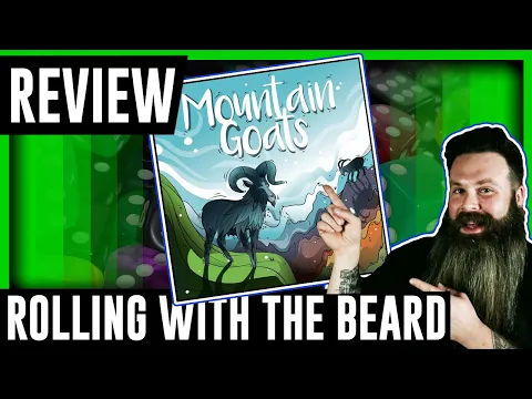 Mountain Goats Board Game Review on Rolling with the Beard