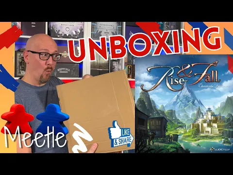 Unboxing van RISE & FALL in het Nederlands