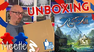 Unboxing van RISE & FALL in het Nederlands