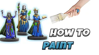 UNMATCHED: WAYWARD SISTERS | How to Paint Beginner Tutorial