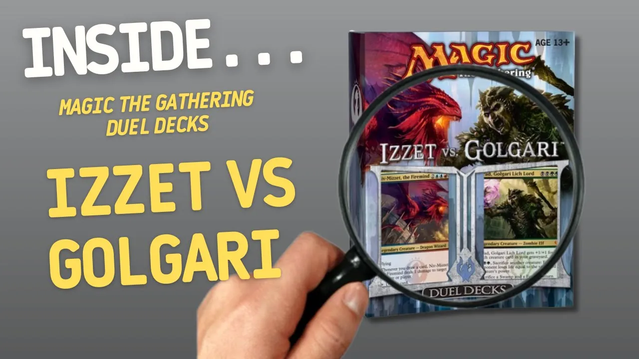 Magic The Gathering Duel Decks Izzet vs Golgari | Inside with João Ricardo Ep768