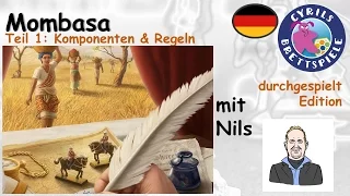 Cyrils Brettspiele - Mombasa Brettspiel (S94E01) - Komponenten & Regeln